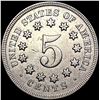 Image 2 : 1869 Shield Nickel CHOICE AU