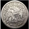 Image 2 : 1853 Arrows & Rays Seated Liberty Quarter LIGHTLY CIRCULATED