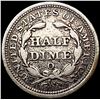 Image 2 : 1856-O Seated Liberty Half Dime NICELY CIRCULATED