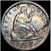 1857 Seated Liberty Quarter CHOICE AU