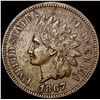 Image 1 : 1867 Indian Head Cent LIGHTLY CIRCULATED