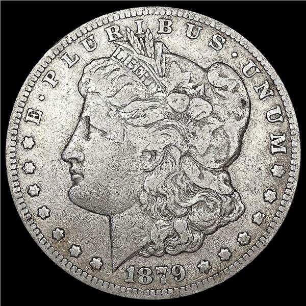 1879-CC Morgan Silver Dollar LIGHTLY CIRCULATED