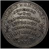 Image 2 : 1834 Hard Times Token HT-425 CLOSELY UNCIRCULATED