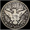 Image 2 : 1910 Barber Half Dollar NICELY CIRCULATED