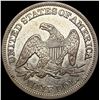 Image 2 : 1858 Seated Liberty Half Dollar CLOSELY UNCIRCULATED
