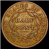 Image 2 : 1833 Classic Head Half Cent CLOSELY UNCIRCULATED