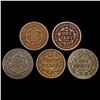 Image 2 : (5) Large Cents HIGH GRADE