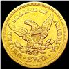 Image 2 : 1854-O $2.50 Gold Quarter Eagle CLOSELY UNCIRCULATED