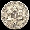 Image 1 : 1852 Silver Three Cent NICELY CIRCULATED