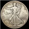 1916 Walking Liberty Half Dollar LIGHTLY CIRCULATED