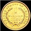 Image 2 : 1851 Rare Gold Dollar UNCIRCULATED