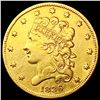 1836 $5 Gold Half Eagle CHOICE AU
