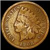 1908-S Indian Head Cent LIGHTLY CIRCULATED