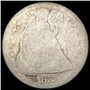 1872 Seated Liberty Dollar NICELY CIRCULATED
