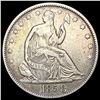 1858 Seated Liberty Half Dollar CLOSELY UNCIRCULATED