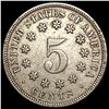 Image 2 : 1872 Shield Nickel CLOSELY UNCIRCULATED