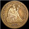 Image 1 : 1878-CC Seated Liberty Quarter NICELY CIRCULATED