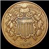 1864 Sm Motto Two Cent Piece NEARLY UNCIRCULATED