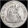 1850-O Seated Liberty Quarter CLOSELY UNCIRCULATED