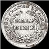 Image 2 : 1837 Seated Liberty Half Dime NEARLY UNCIRCULATED
