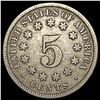 Image 2 : 1870 Shield Nickel LIGHTLY CIRCULATED
