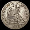 1858-O Seated Liberty Half Dollar LIGHTLY CIRCULATED