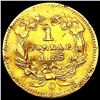 Image 2 : 1855 Rare Gold Dollar NICELY CIRCULATED