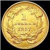 Image 2 : 1857 Rare Gold Dollar UNCIRCULATED