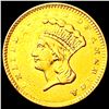 1856 Rare Gold Dollar NEARLY UNCIRCULATED