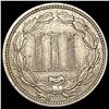 Image 2 : 1869 Nickel Three Cent NEARLY UNCIRCULATED