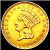 1860 Rare Gold Dollar CLOSELY UNCIRCULATED