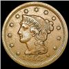 1852 Braided Hair Large Cent CHOICE AU