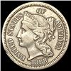 Image 1 : 1888 Nickel Three Cent CLOSELY UNCIRCULATED