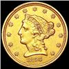 1856 $2.50 Gold Quarter Eagle CLOSELY UNCIRCULATED