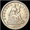 1856-O Seated Liberty Half Dime CLOSELY UNCIRCULATED