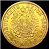 Image 2 : 1887-A Prussian Gold 20 Mark 0.2305oz CHOICE AU