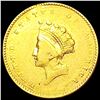 1854 Rare Gold Dollar LIGHTLY CIRCULATED