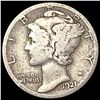 Image 1 : 1921-D Mercury Dime NICELY CIRCULATED