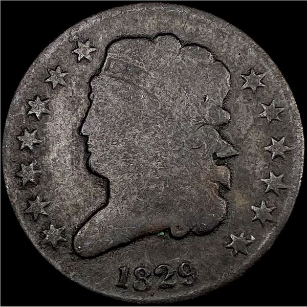 1829 Classic Head Half Cent NICELY CIRCULATED