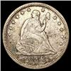 1853 Arws & Rays Seated Liberty Quarter LIGHTLY CIRCULATED