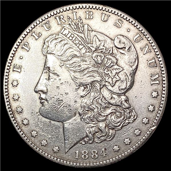 1884-S Morgan Silver Dollar CLOSELY UNCIRCULATED