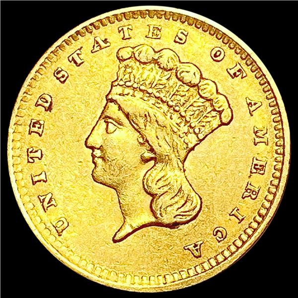 1856 Rare Gold Dollar CLOSELY UNCIRCULATED