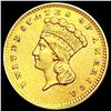 1856 Rare Gold Dollar CLOSELY UNCIRCULATED