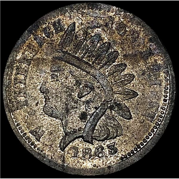 1863 Civil WaShop Token NICELY CIRCULATED