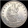 1861 Seated Liberty Half Dollar CHOICE AU