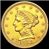 Image 1 : 1853 $2.50 Gold Quarter Eagle CLOSELY UNCIRCULATED