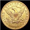 Image 2 : 1884 $5 Gold Half Eagle CLOSELY UNCIRCULATED