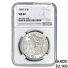 Image 1 : 1881-S Morgan Silver Dollar NGC MS67