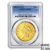 Image 1 : 1872 $20 Gold Double Eagle PCGS AU53