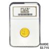 Image 1 : 1914-D $2.50 Gold Quarter Eagle NGC MS62